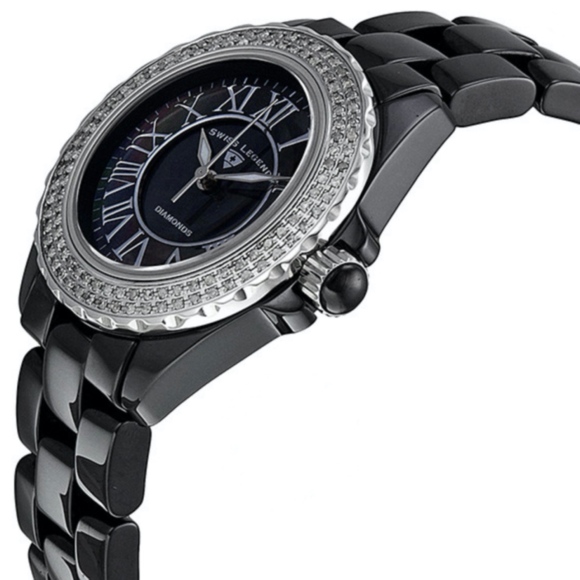 NWT • Swiss Legend • Karamica Watch with Diamonds - Picture 2 of 8